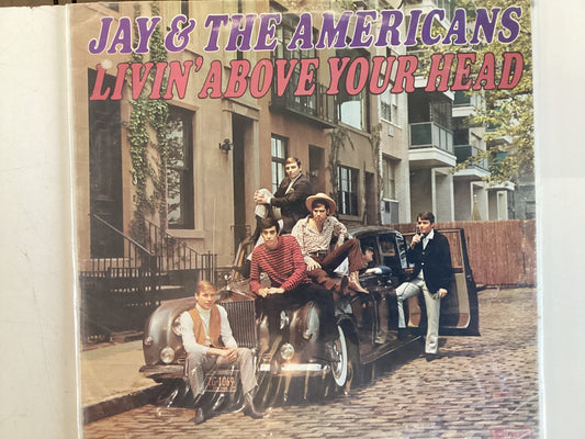 JAY AND THE AMERICANS = LIVIN’ ABOVE YOUR HEAD (CDA 1966) (USED)