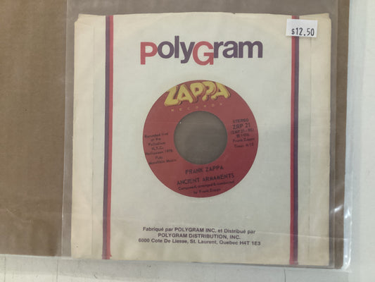 ZAPPA, FRANK = ANCIENT ARMAMENTS (CDA 1978) (USED)