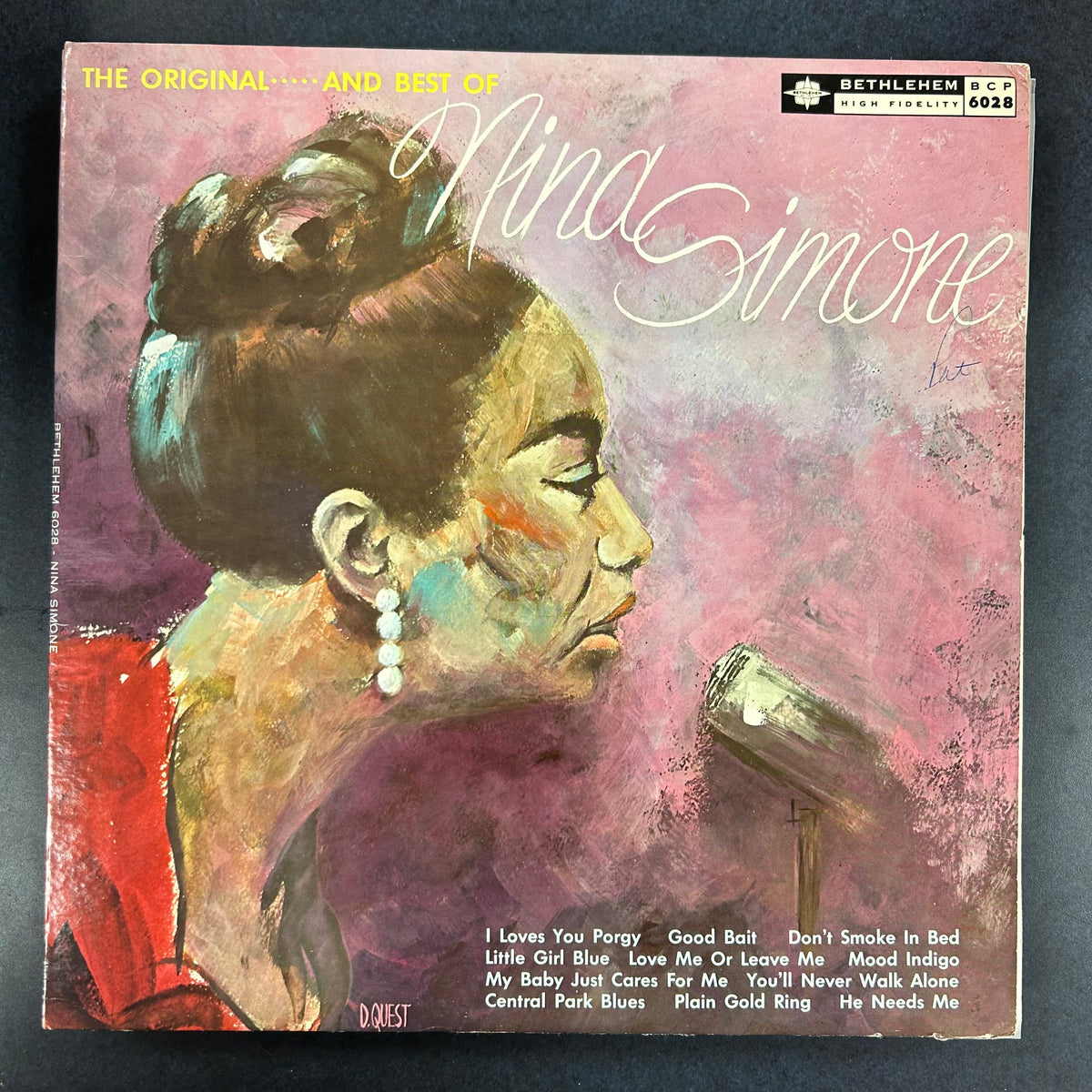 SIMONE, NINA = LITTLE GIRL BLUE [MONO] (USA 1960s REISSUE) (USED)