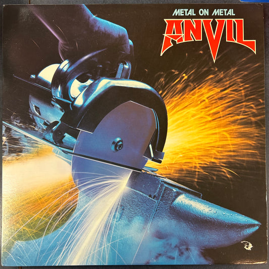 ANVIL= METAL ON METAL (CDN 1982) (USED)