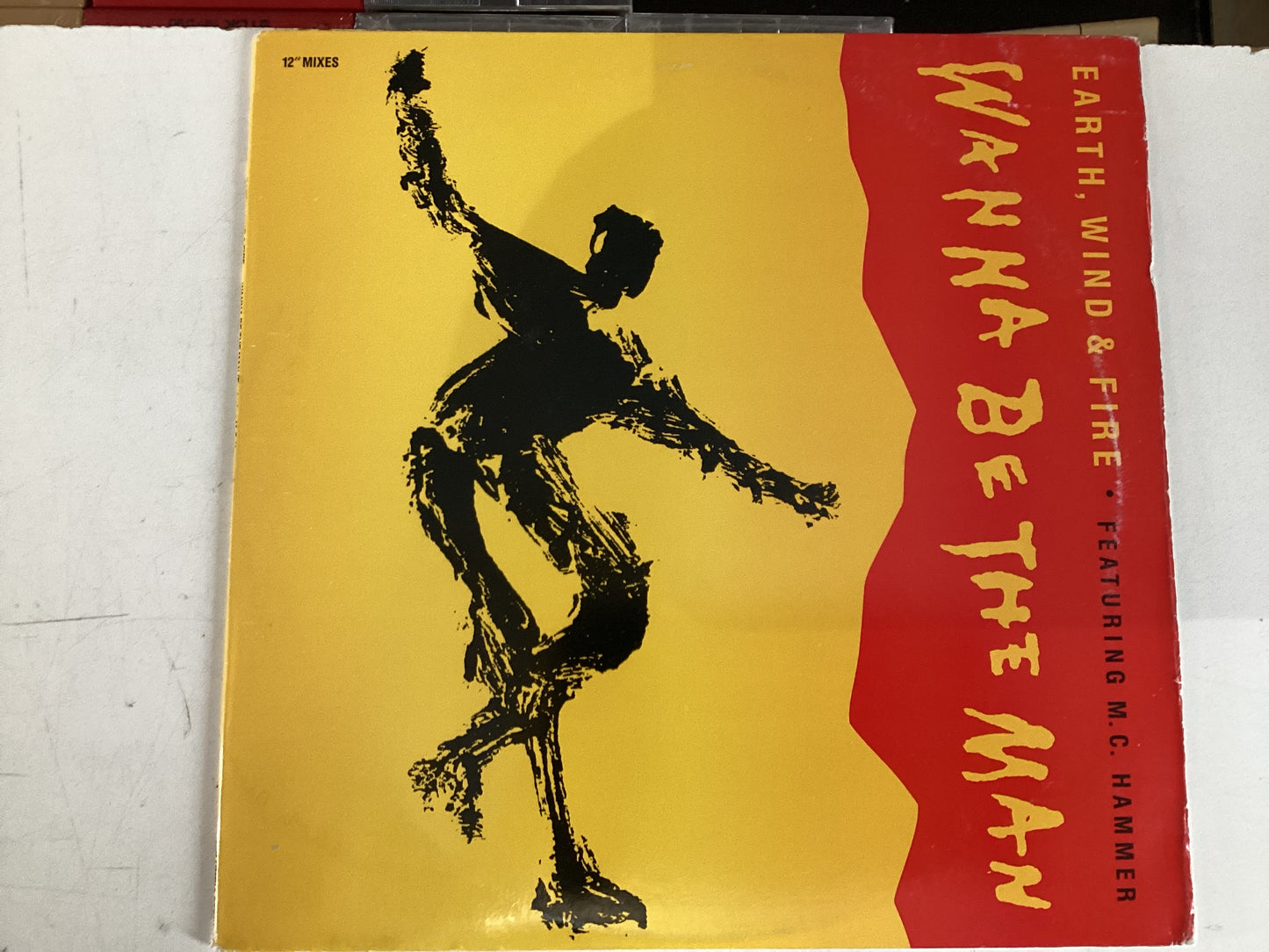 EARTH WIND & FIRE = WANNA BE THE MAN (USA 1990) (USED)