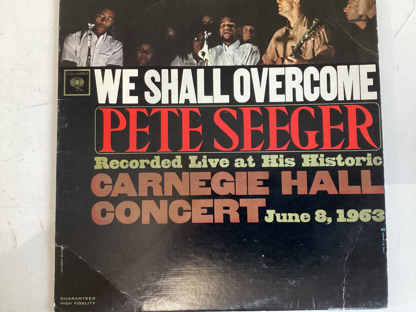 SEEGER, PETE = WE SHALL OVERCOME (USA 1963) (USED)