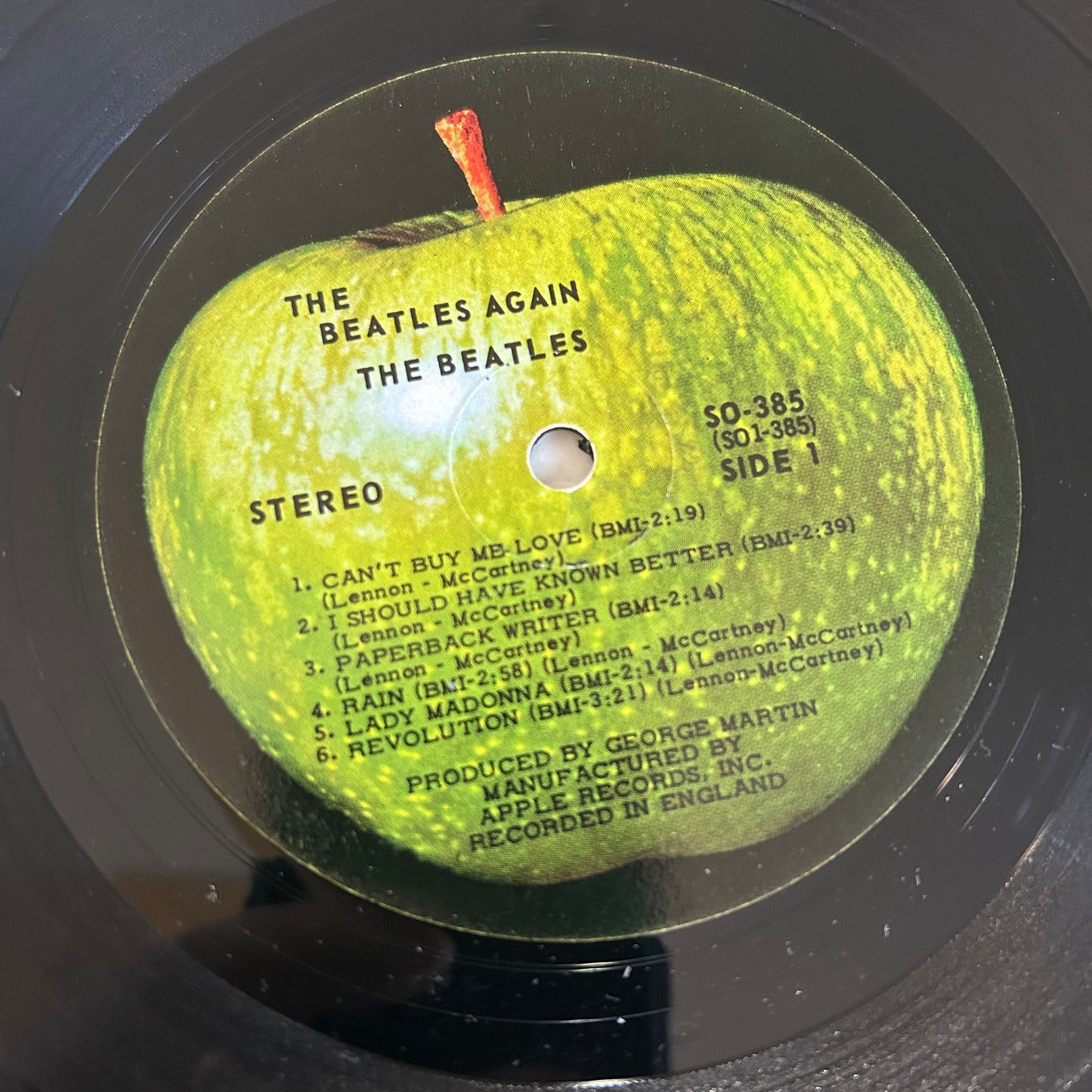 BEATLES = HEY JUDE (CDN 1969) (USED)