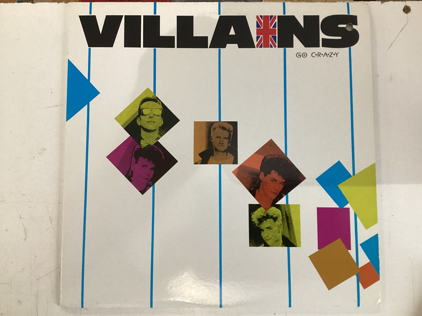 VILLAINS = GO CRAZY (CDA 1984) (USED)