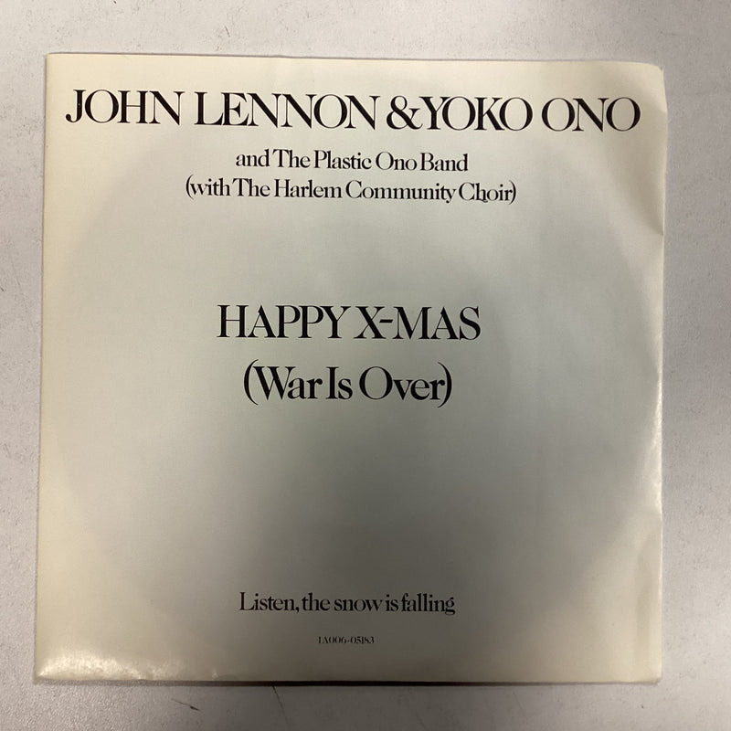 LENNON, JOHN ONO, YOKO = HAPPY XMAS (NETHERLANDS 1980) (USED)