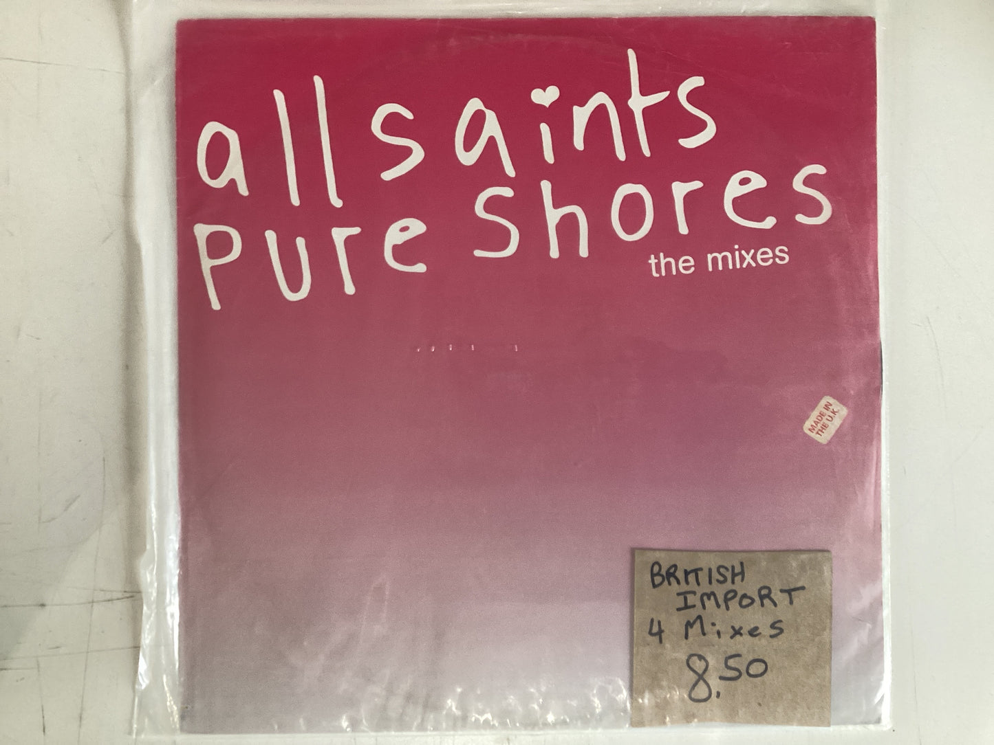ALL SAINTS PURE SHORES = THE MIXES (UK 2000) (USED)