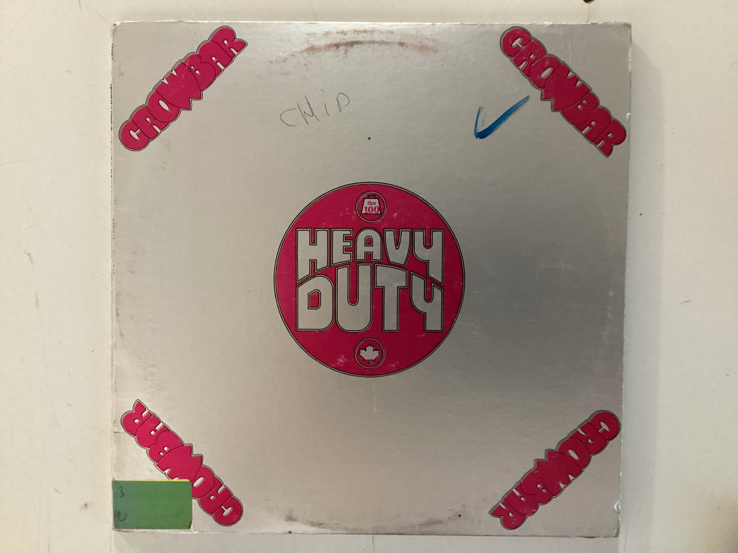 CROWBAR = HEAVY DUTY (CDA 1972) (USED)