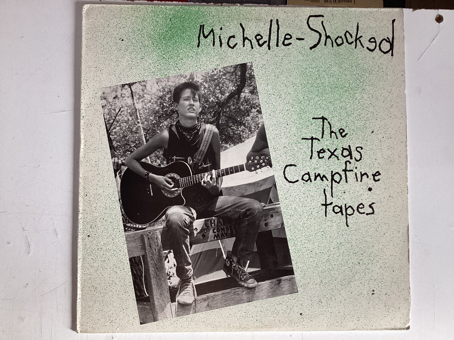 SHOCKED, MICHELLE = THE TEXAS CAMPFIRE TAPES (UK 1986) (USED)