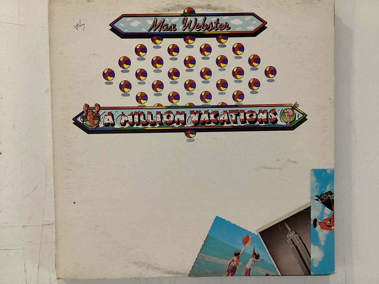 MAX WEBSTER = A MILLION VACATIONS (CDA 1979) (USED)