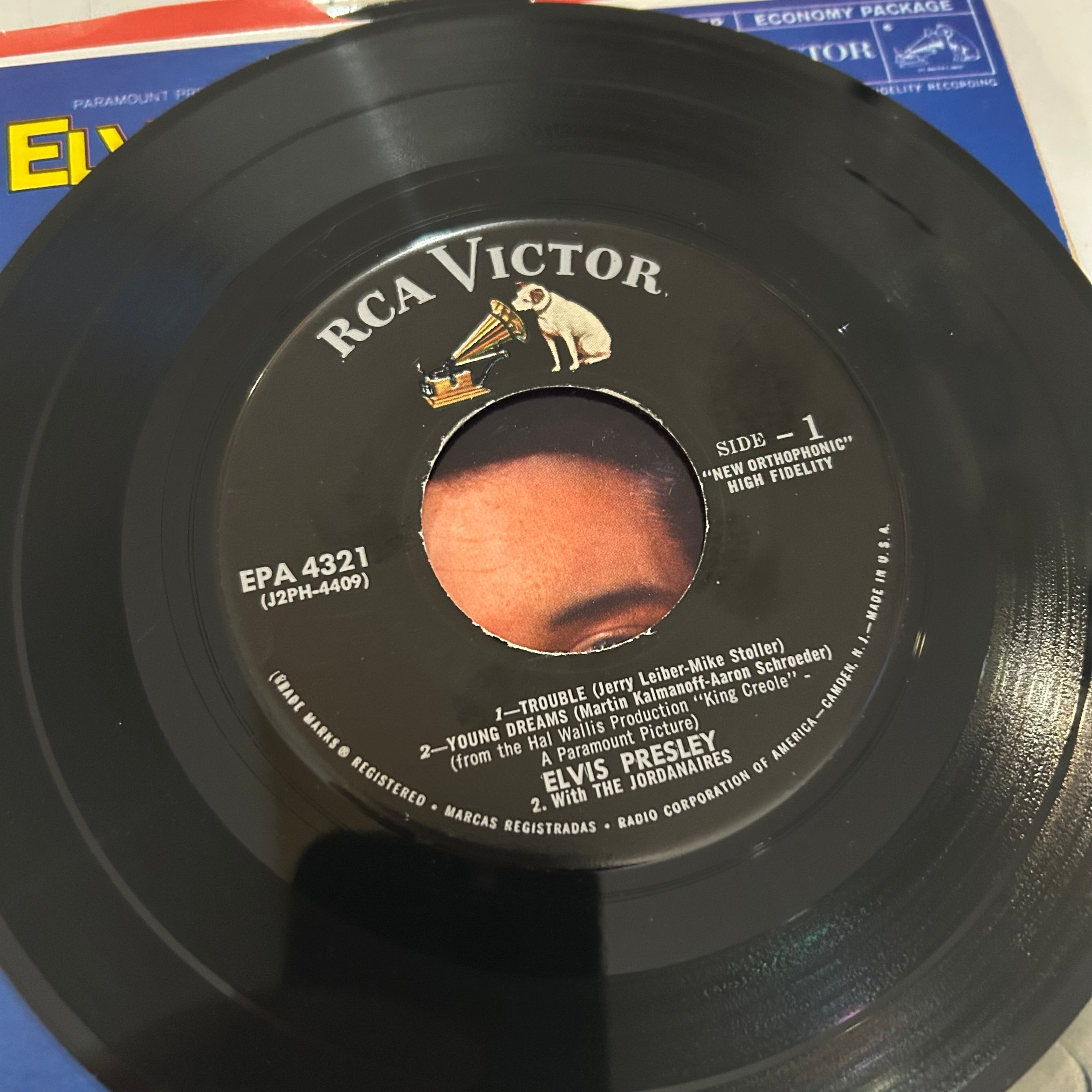 PRESLEY, ELVIS = KING CREOLE : VOL.2 (7 IN./EP) (US 1958) (USED)