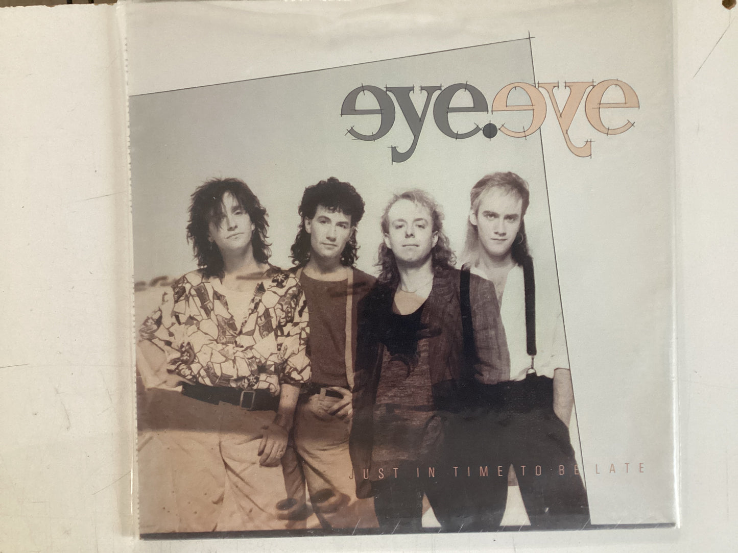 EYE TO EYE = JUST IN TIME TO BE LATE (CDA 1986) (USED)