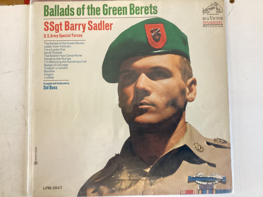 SADLER, SGT BARRY = BALLADS OF THE GREEN BERETS (USA 1966) (USED)