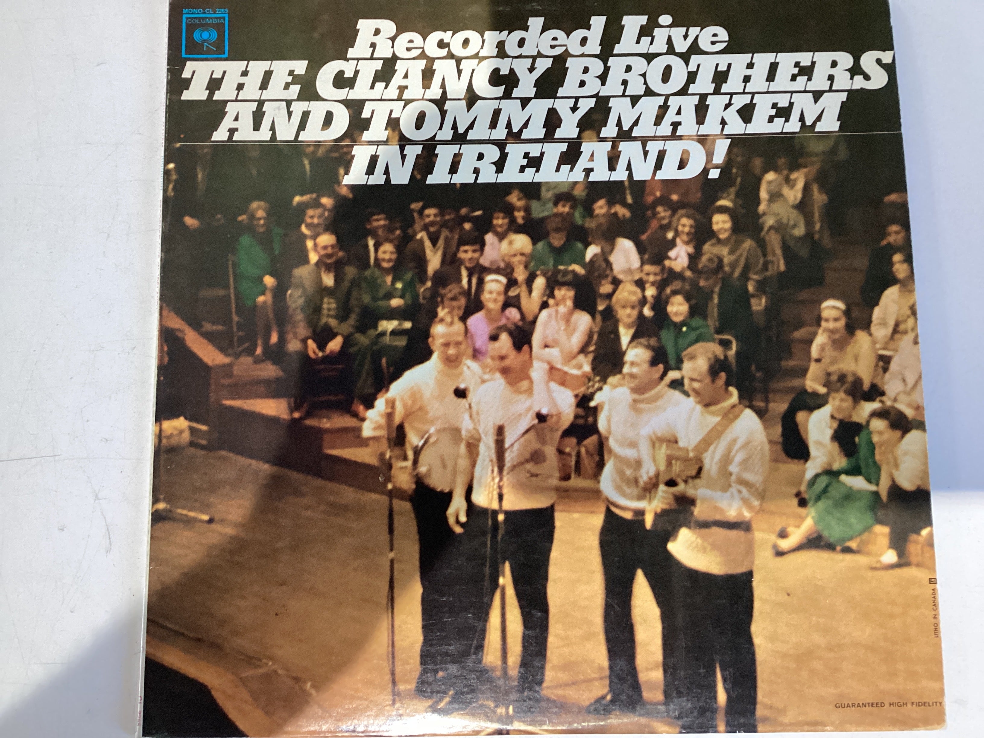 THE CLANCY BROTHERS AND TOMMY MAKEM = IN IRELAND (USA 1965) (USED)