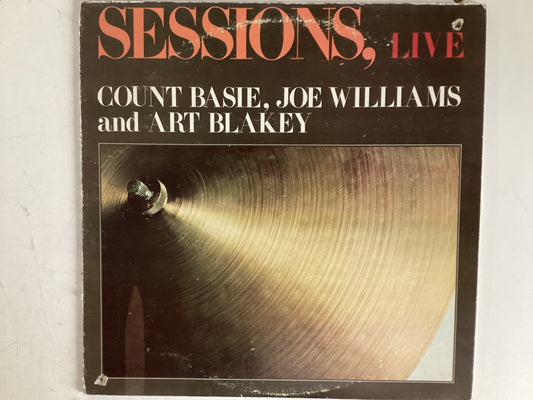COUNT BASIE = SESSIONS, LIVE (USA 1976) (USED)