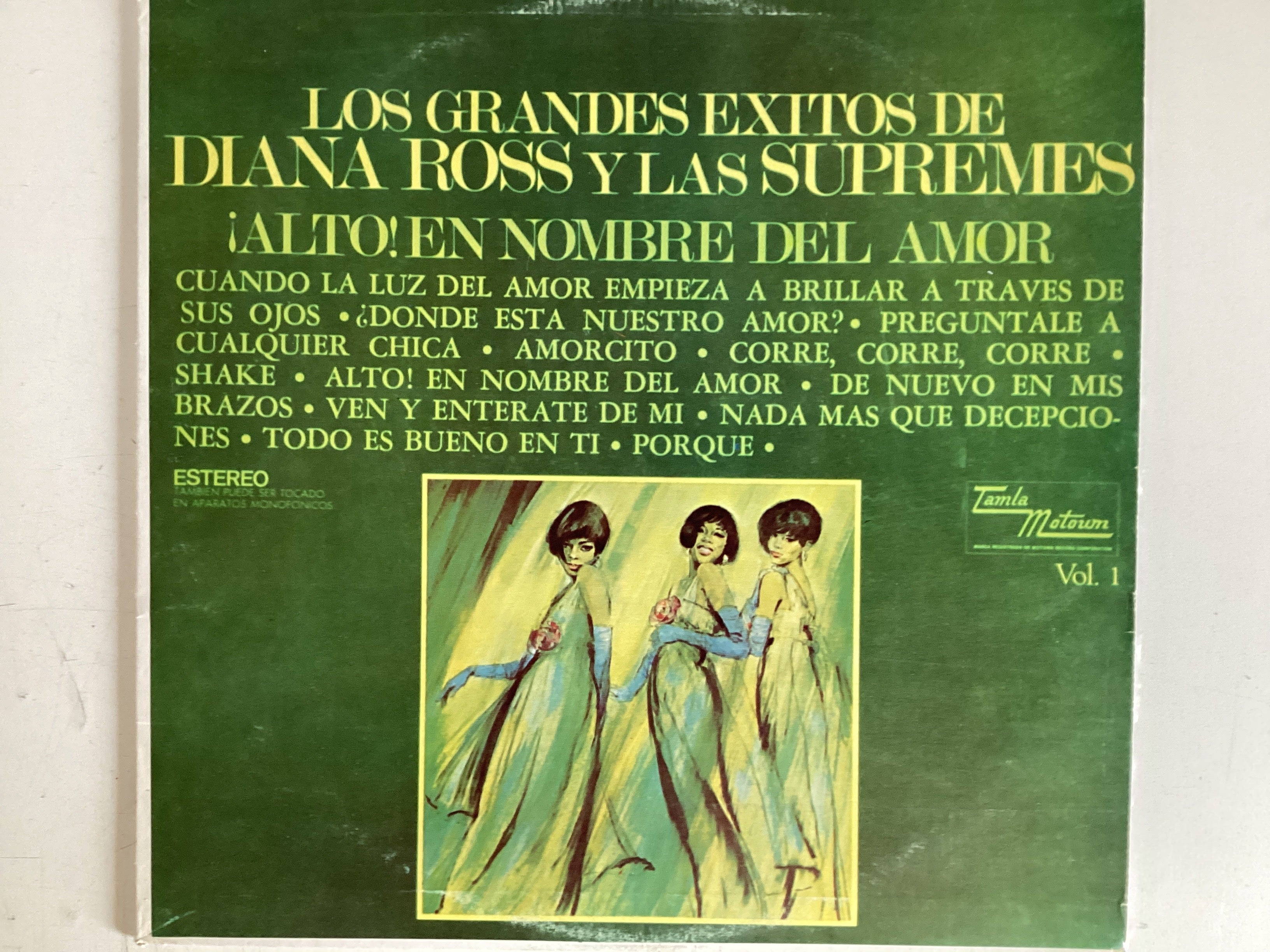 DIANA ROSS Y LAS SUPREMES = LOS GRANDES EXITOS (MEX 1968) (USED)