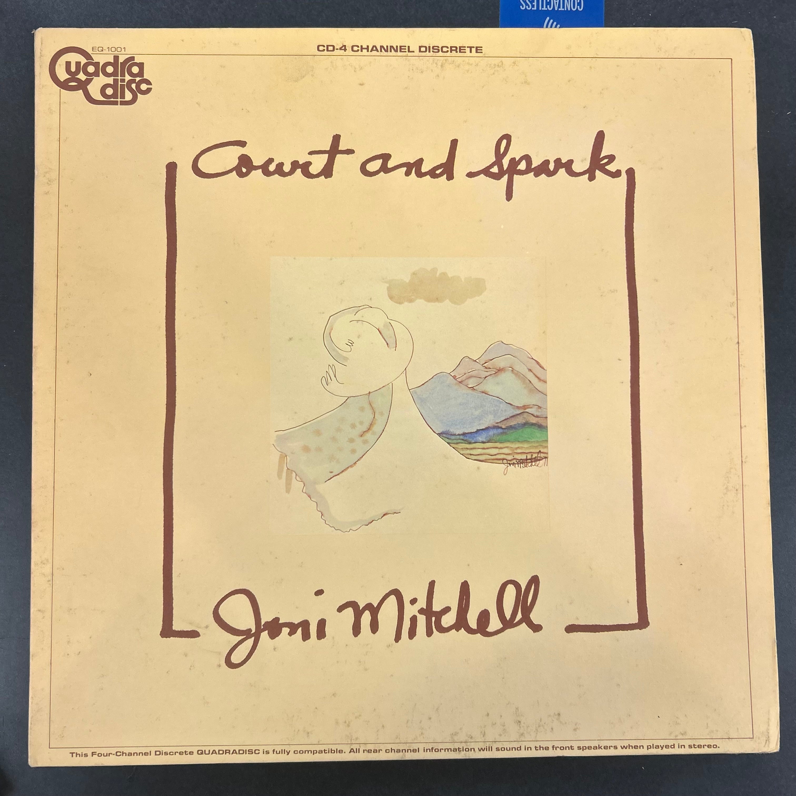 MITCHELL, JONI = COURT AND SPARK (QUADRADISC) (US 1974) (USED)