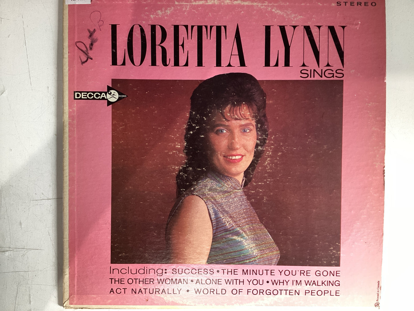 LYNN, LORETTA = LORETTA LYNN SINGS (USA 1963) (USED)