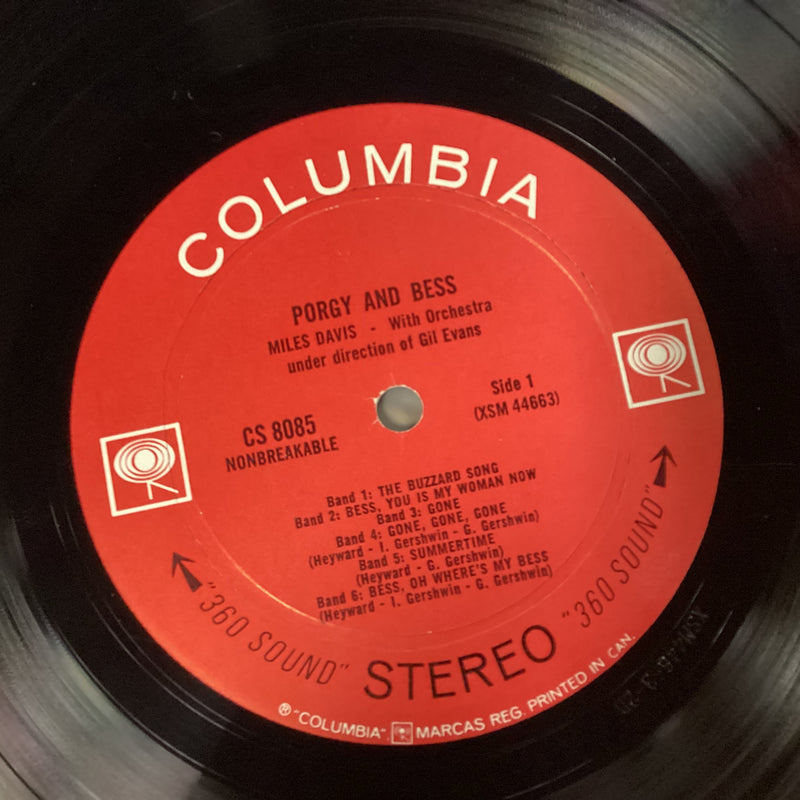 DAVIS, MILES = PORGY AND BESS (STEREO) (CDN 1965) (USED)