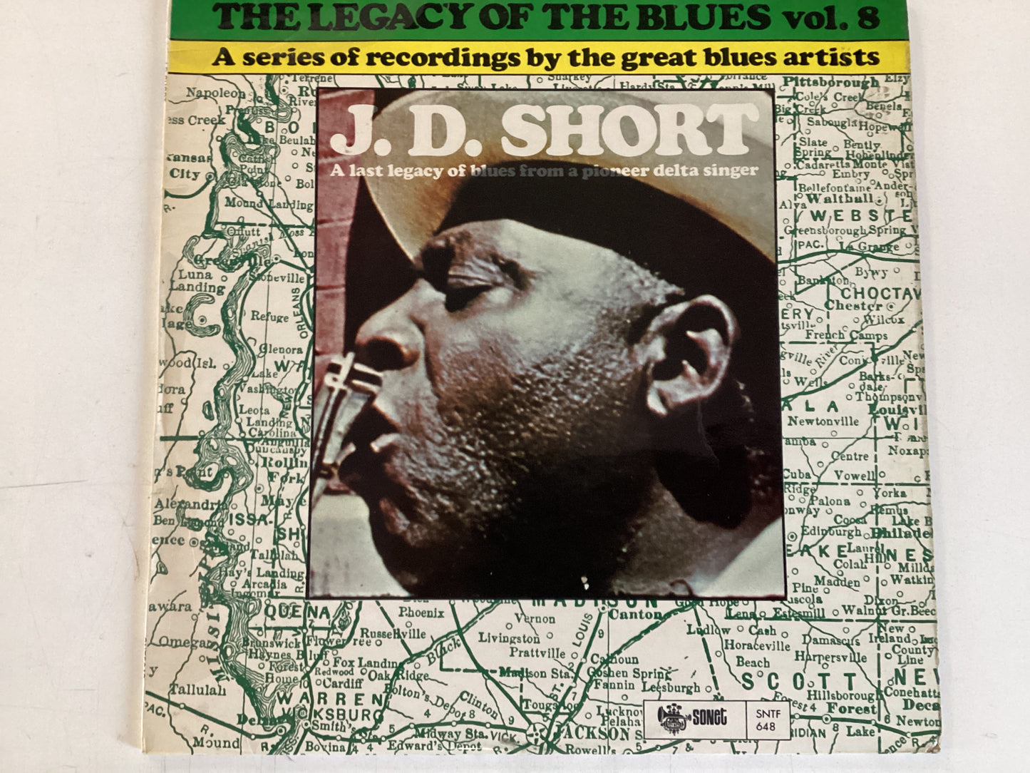 SHORT, J.D. = THE LEGACY OF THE BLUES VOL. 8 (UK 1973) (USED)