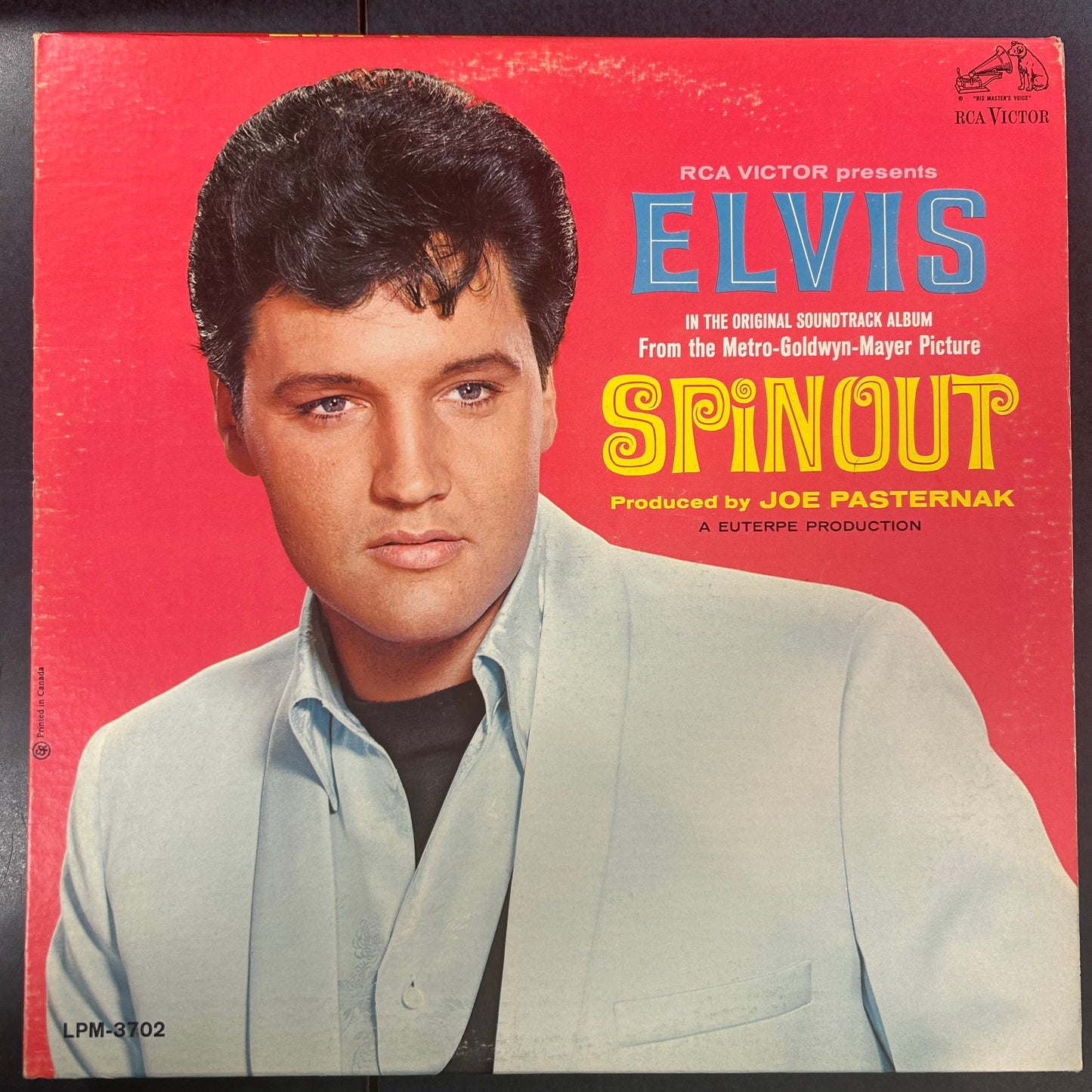 PRESLEY, ELVIS = SPINOUT (OST) [MONO] (CDN 1966) (USED)