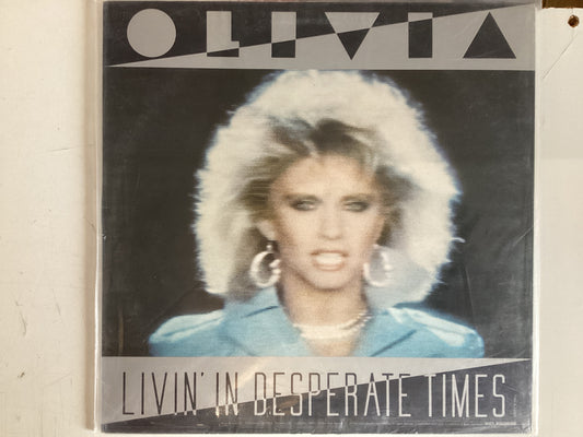 NEWTON-JOHN. OLIVIA = LIVIN’ IN DESPERATE TIMES (CDA 1983) (USED)