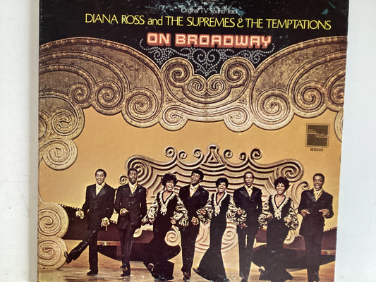DIANA ROSS AND THE SUPREMES & THE TEMPTATIONS = ON BROADWAY (USA 1969) (USED)
