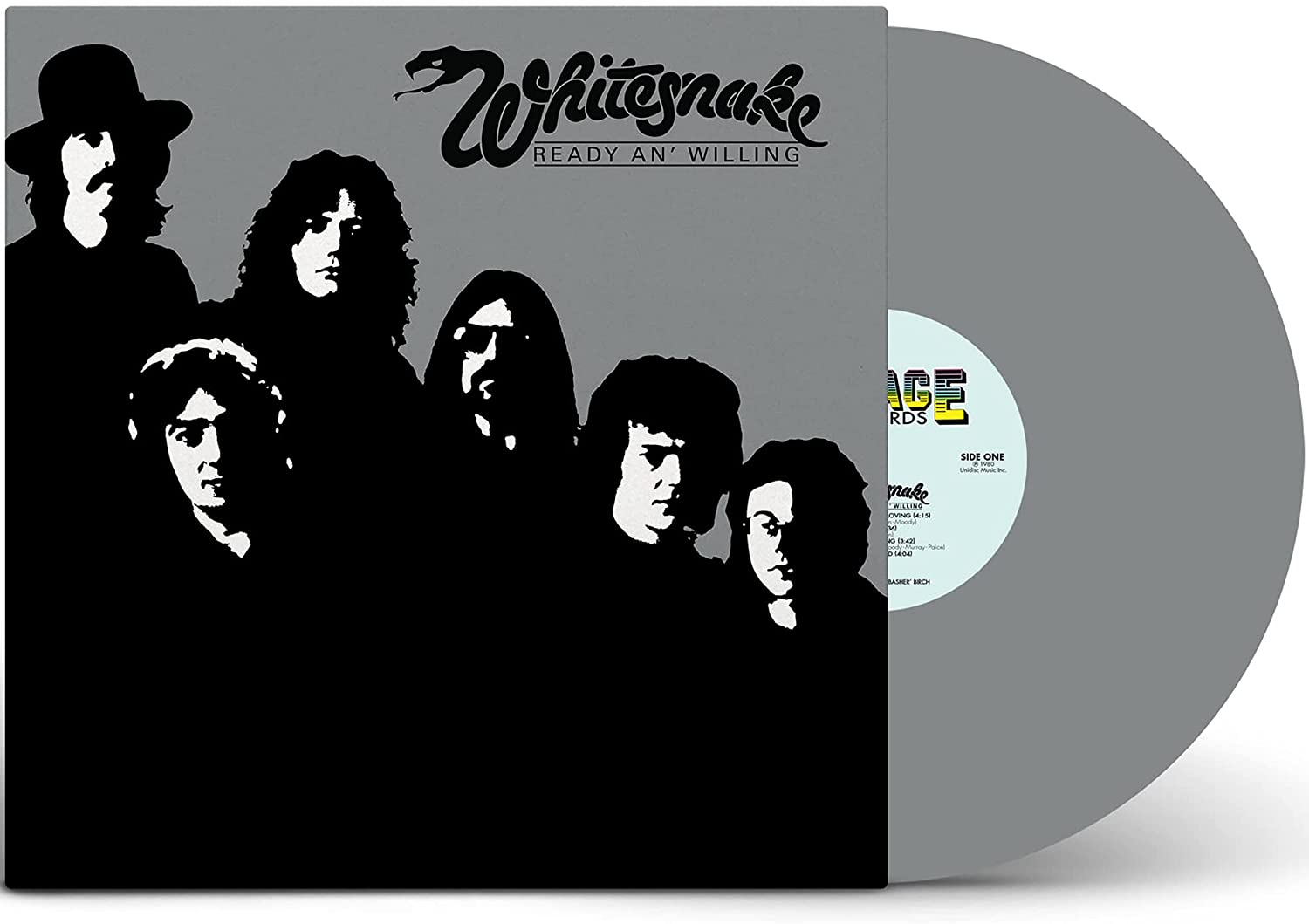 WHITESNAKE = READY AN' WILLING (180G/SILVER)