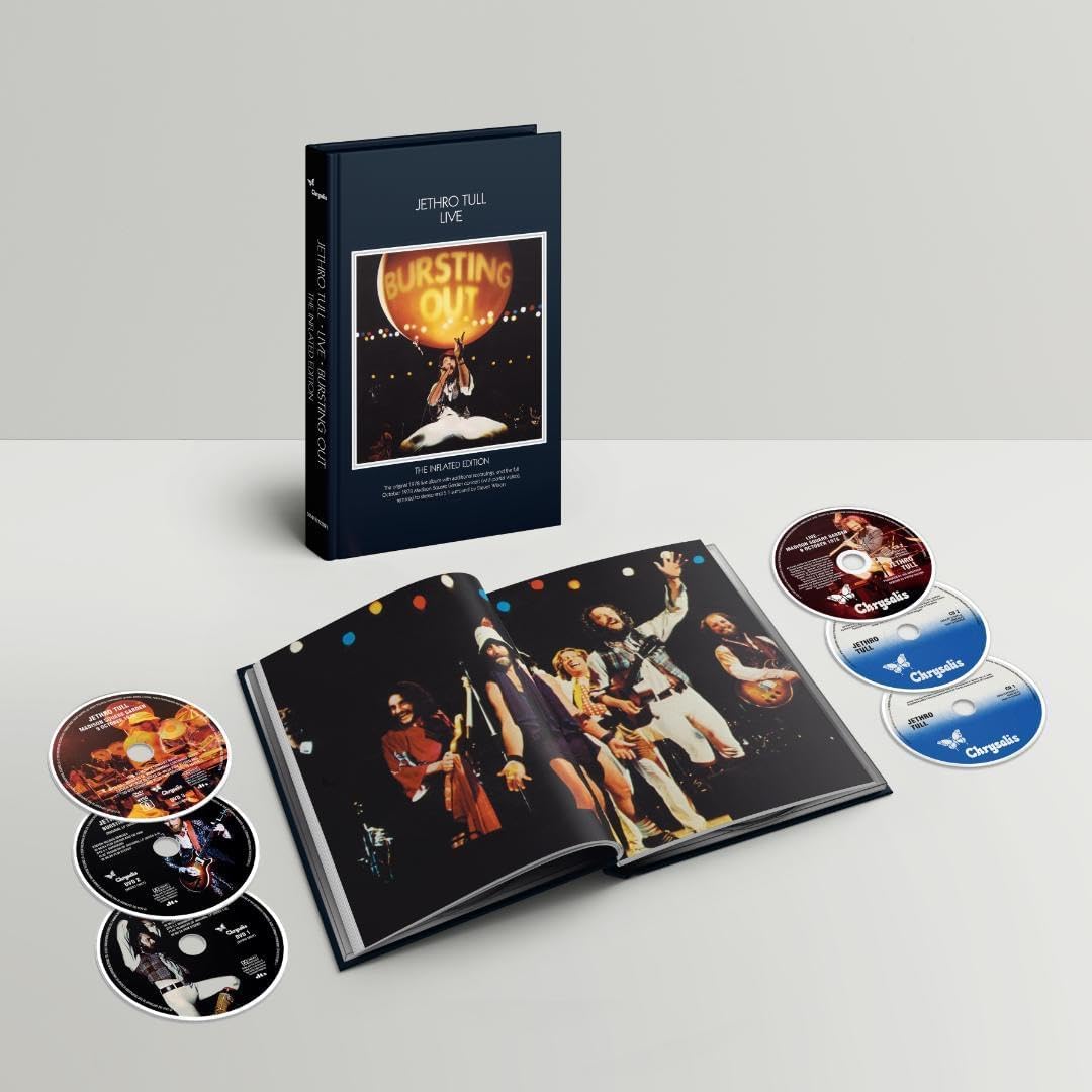 JETHRO TULL = BURSTING OUT : INFLATED EDITION (3CD/3DVD)
