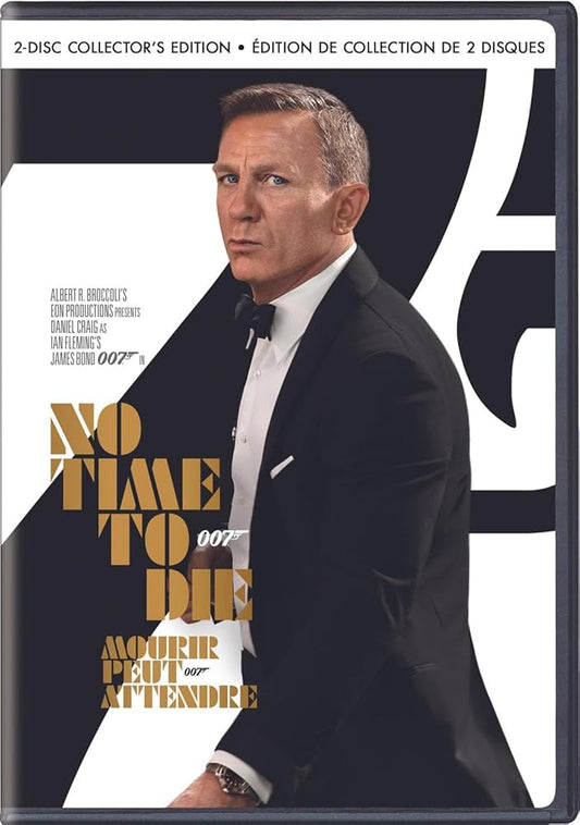 JAMES BOND 007 = NO TIME TO DIE (DVD)