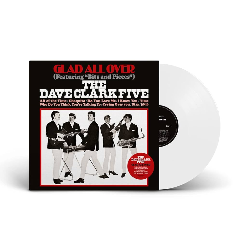 CLARK, DAVE FIVE = GLAD ALL OVER (180G/WHITE) (IMPORT)