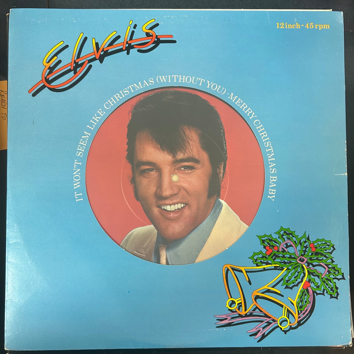 PRESLEY, ELVIS = IT WON'T SEEM LIKE CHRISTMAS (12 IN.) (UK 1979) (USED)