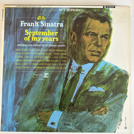 SINATRA, FRANK = SEPTEMBER IN MY YEARS (CDN 1965) (USED)