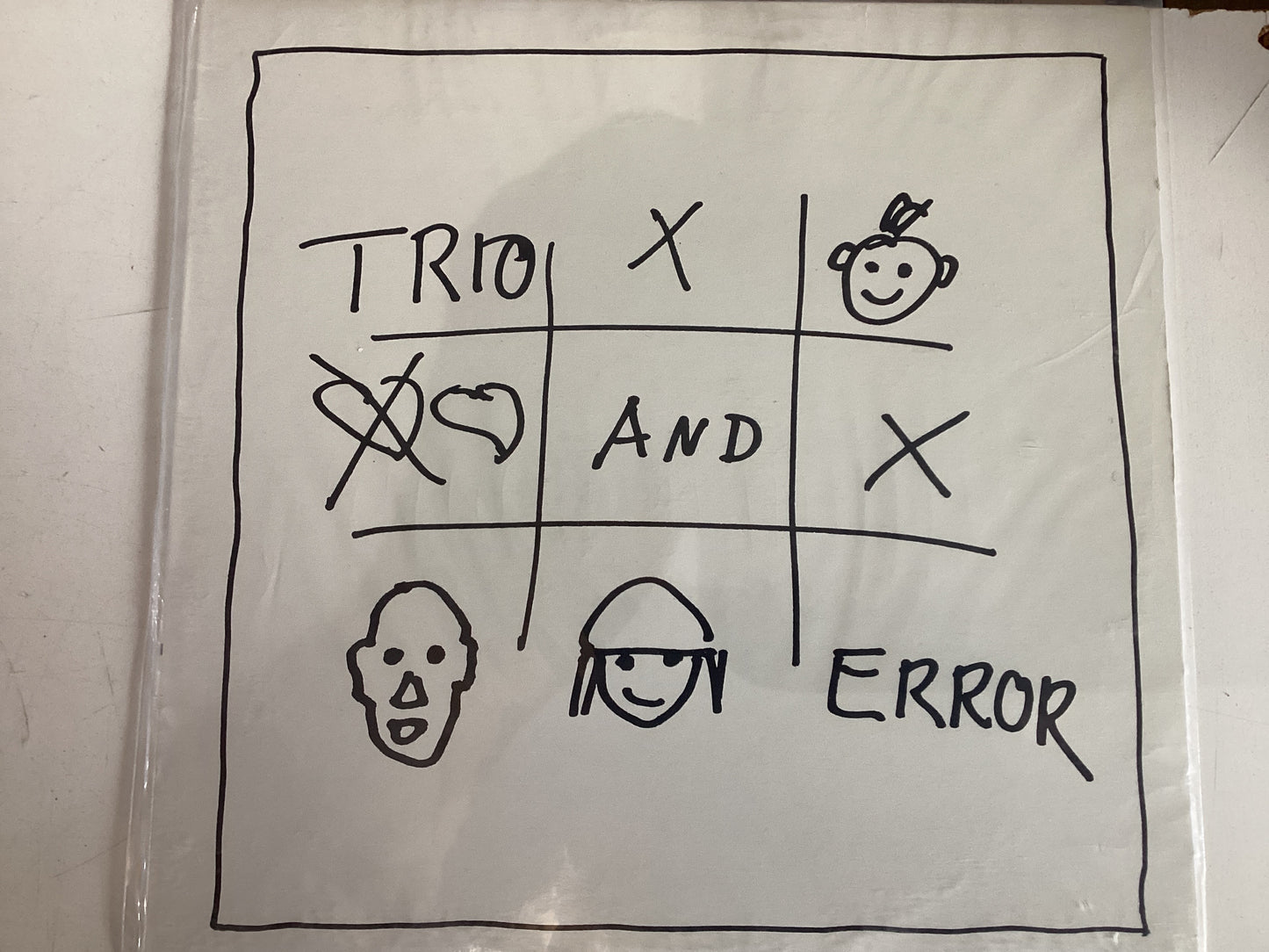 TRIO AND ERROR = SELF TITLED (CDA 1983) (USED)