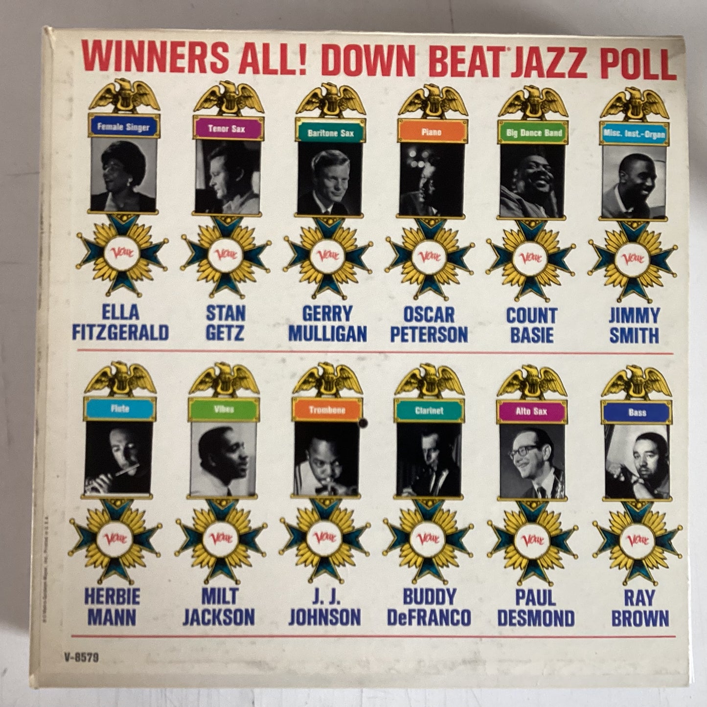 WINNERS ALL! DOWN BEAT JAZZ POLL (CDN 1964) (USED)