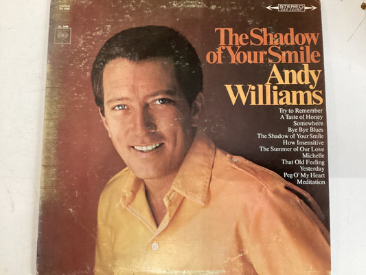 WILLIAMS, ANDY = THE SHADOW OF YOUR SMILE (USA 1966) (USED)
