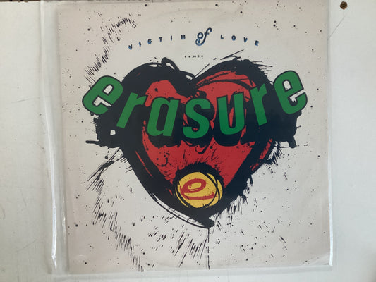 ERASURE = VICTIM OF LOVE REMIX (UK 1987) (USED)