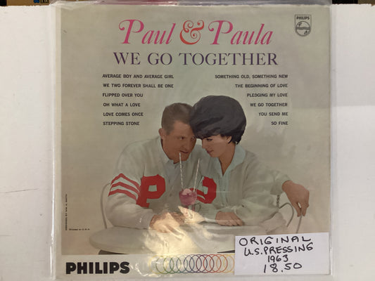 PAUL & PAULA = WE GO TOGETHER (USA 1963) (USED)
