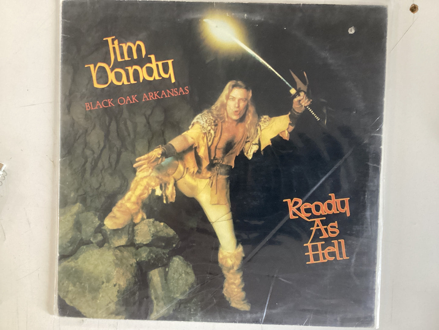 BLACK OAK ARKANSAS JIM DANDY = READY AS HELL (CDA 1985) (USED)