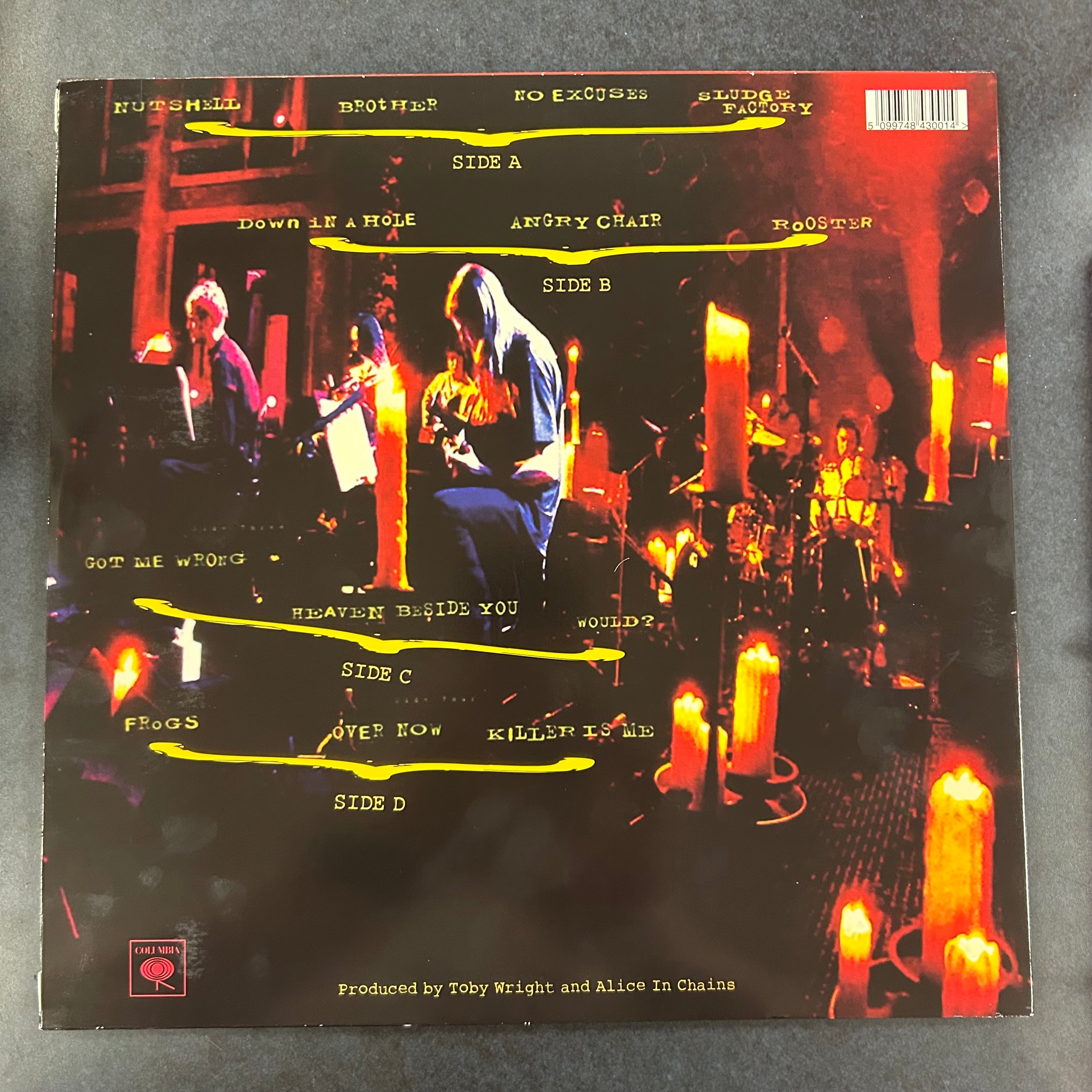 ALICE IN CHAINS = MTV UNPLUGGED (2LP/180G/WHITE) (REISSUE) (USED)