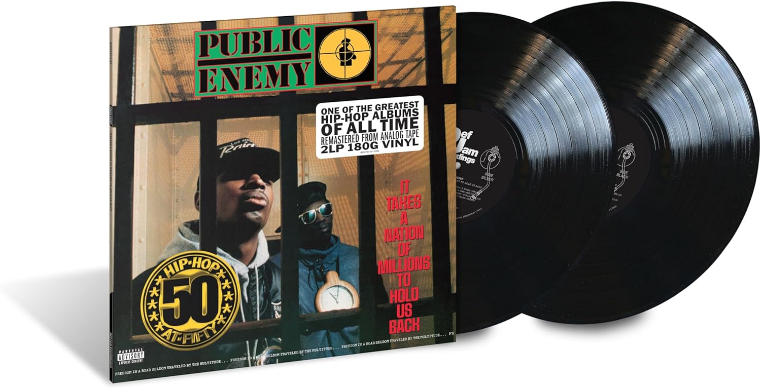 PUBLIC ENEMY = IT TAKES A NATION OF MILLIONS TO HOLD US BACK (2LP/180G)