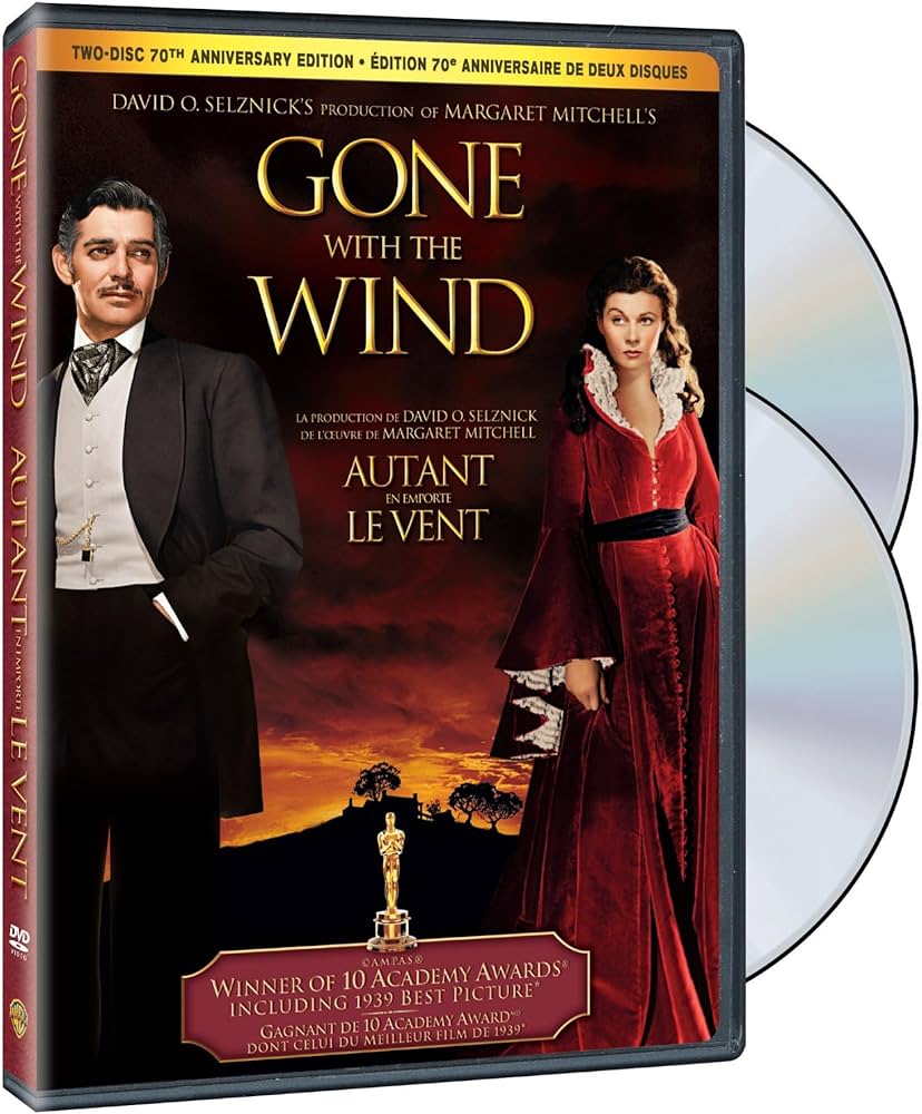 GONE WITH THE WIND: 70TH ANN. (DVD)