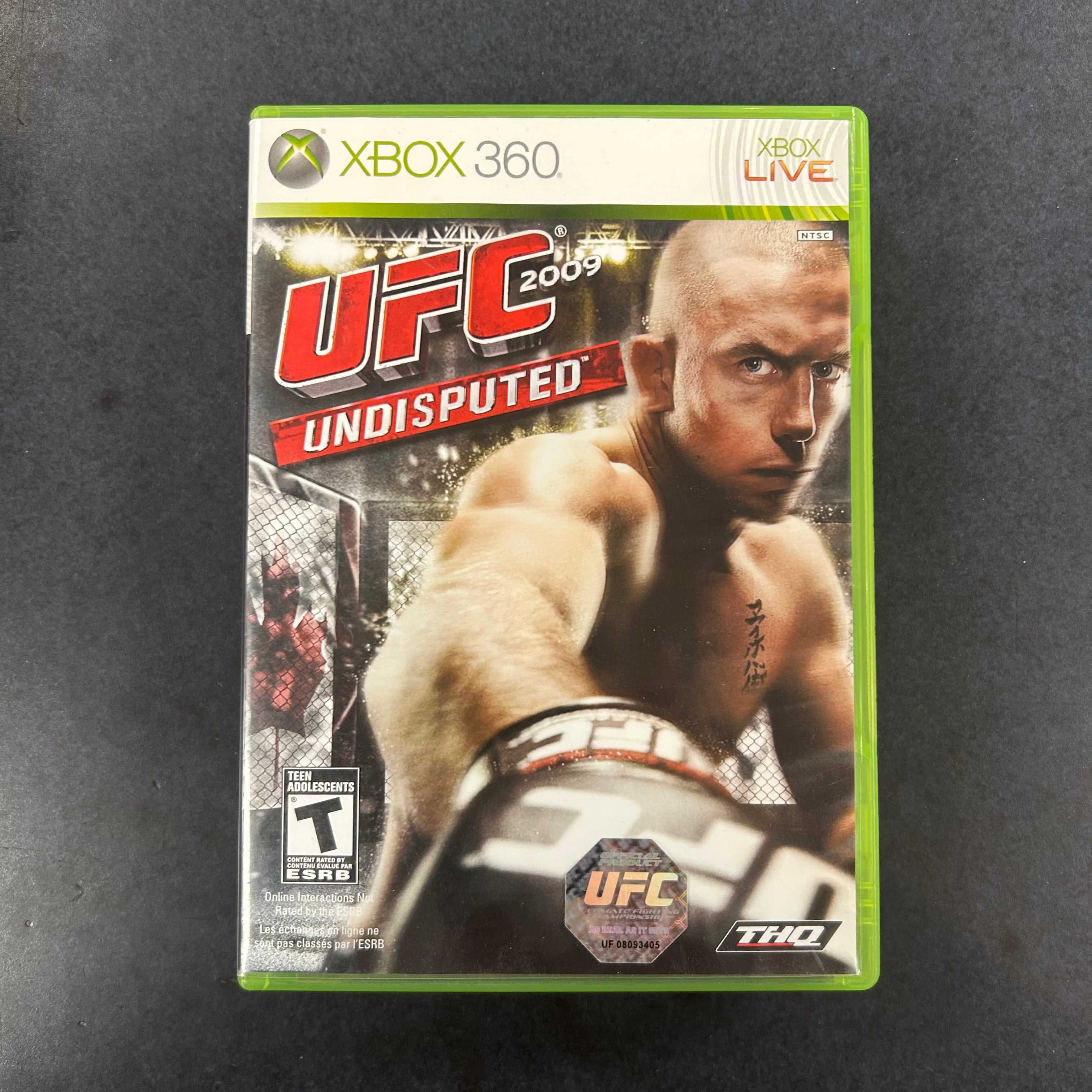 UFC 2009: UNDISPUTED (XBOX 360) (USED)