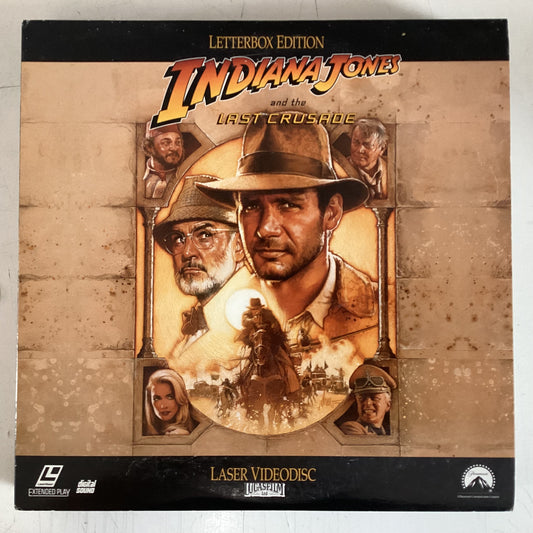 INDIANA JONES : LAST CRUSADE (LASERDISC) (USED)
