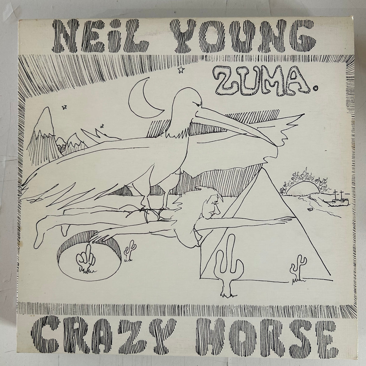 YOUNG, NEIL + CRAZY HORSE = ZUMA (CDN 1975) (USED)