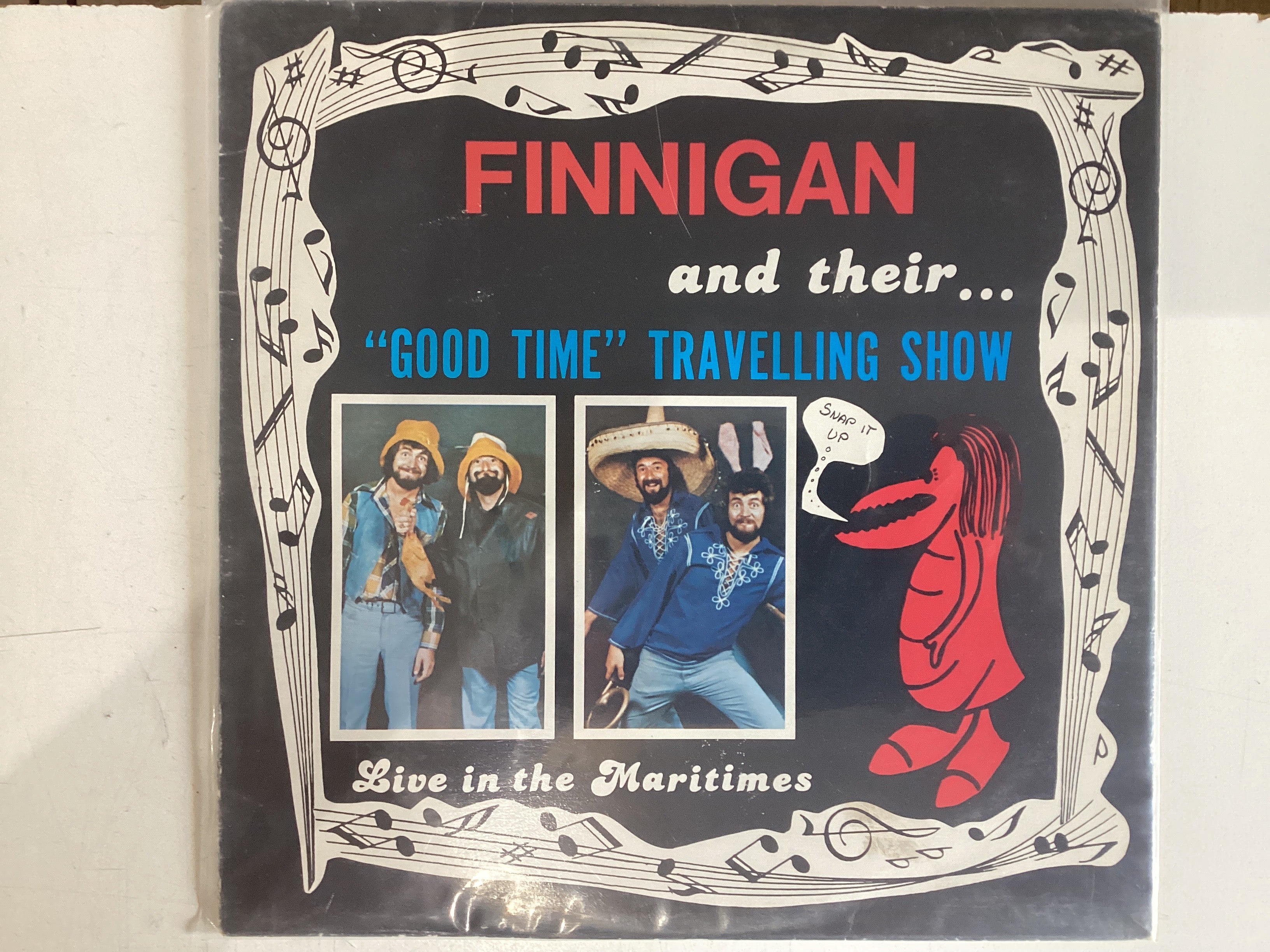 FINNIGAN AND THEIR…GOOD TIME TRAVELLING SHOW = LIVE IN THE MARITIMES (CDA 1977) (USED)