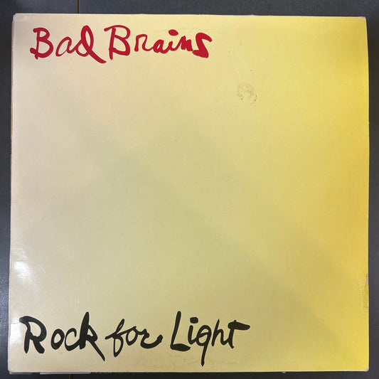 BAD BRAINS = ROCK FOR LIGHT (UK 1983) (USED)