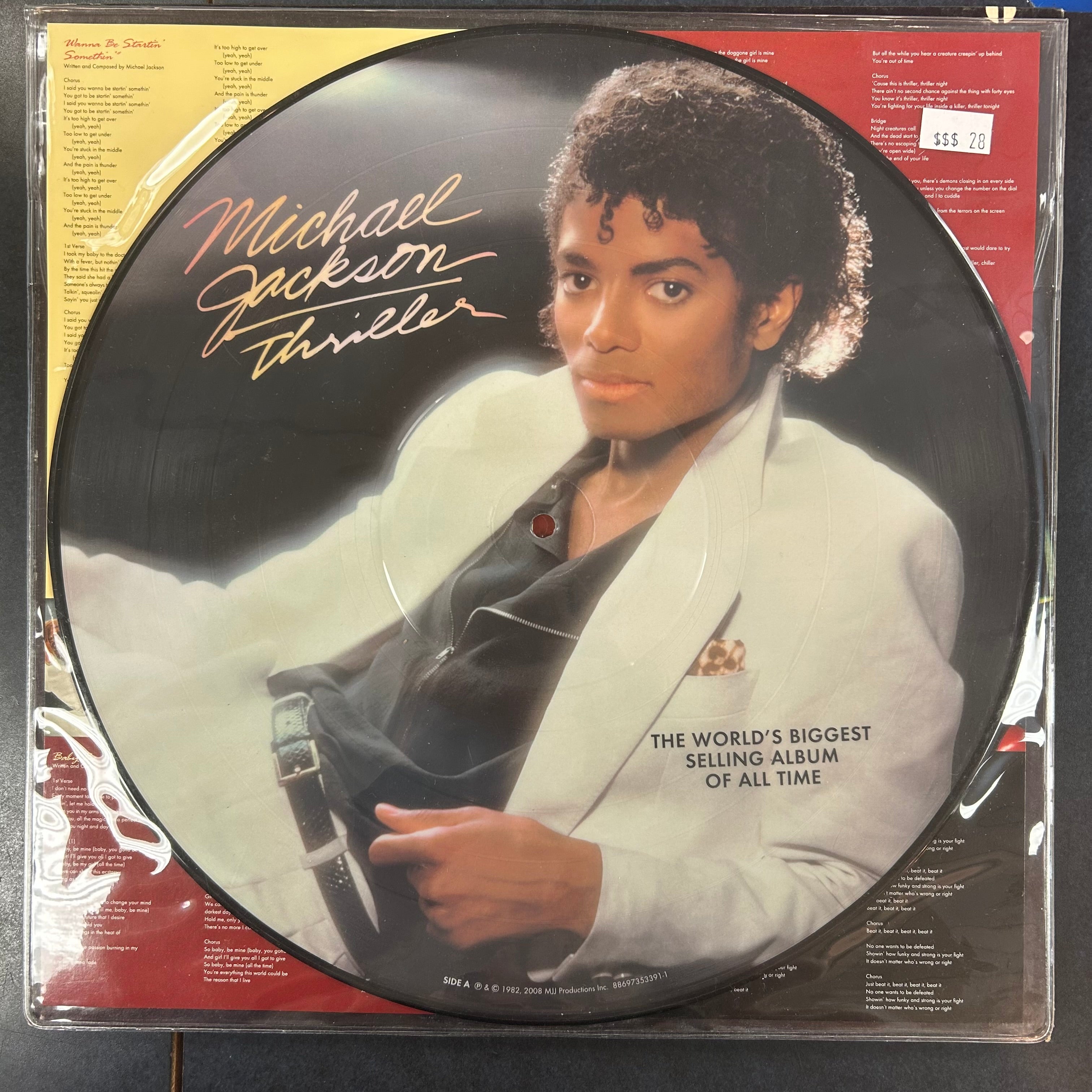 JACKSON, MICHAEL = THRILLER (180G/PD) (USED)