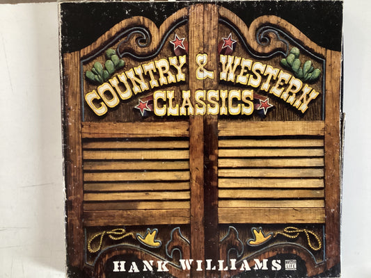 WILLIAMS, HANK = COUNTRY & WESTERN CLASSICS (USA 1982) (USED)