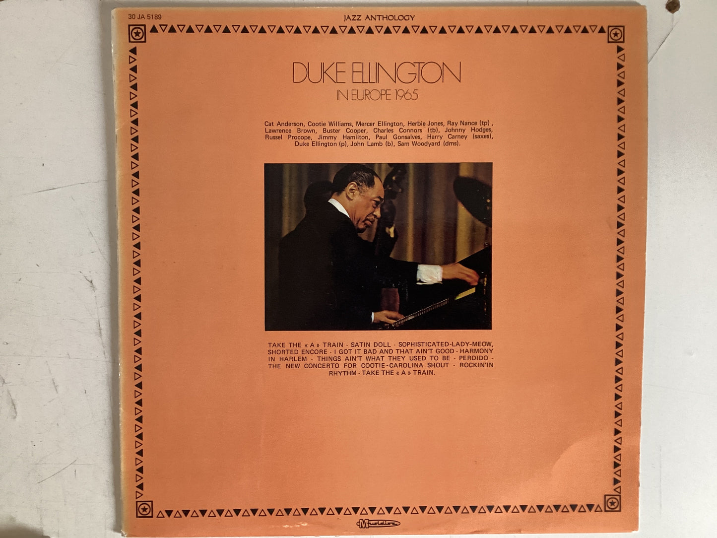 ELLINGTON, DUKE = IN EUROPE 1965 (FR 1976) (USED)