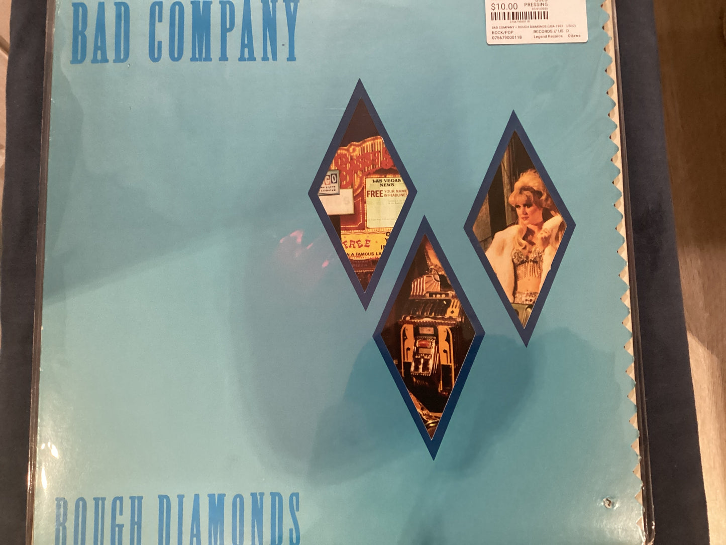 BAD COMPANY = ROUGH DIAMONDS (USA 1982) (USED)